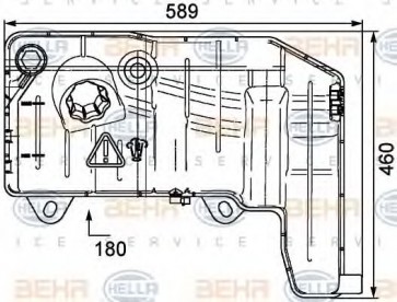 EXPANSION TANK IVECO STRALIS --> OR 5802411213