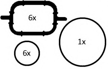 Gasket Set, intake manifold