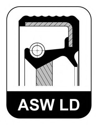 Shaft Seal, crankshaft; Seal Ring