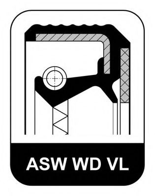 Shaft Seal, differential; Seal Ring