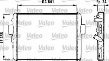 RADIATOR IVECO DAILY 90> 2.8 TD