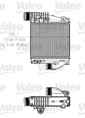 Intercooler, charger