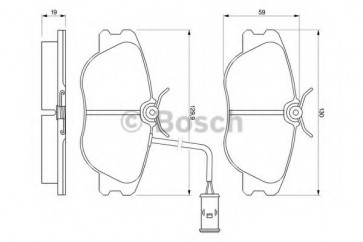 BRAKE PADS - ALFA 164 2.0T/2.4TD/3.0