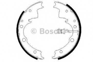 BRAKE SHOES IVECO DAILY 90> REAR 254X90