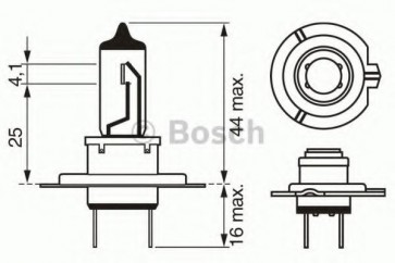 Bulb, spotlight; Bulb, headlight; Bulb, fog light