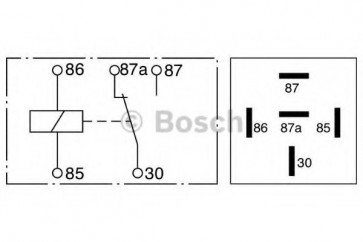 Relay, main current; Relay