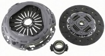 CLUTCH DISC IVECO DAILY 00> WITH BEARING 2.8 TD #265X10#