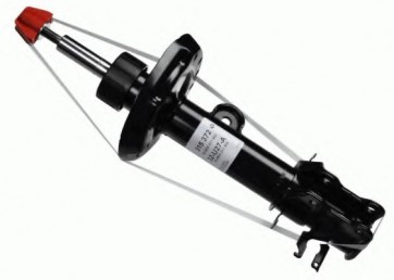 SHOCK ABSORBER FIAT DOBLO 09> FRONT LEFT GAS
