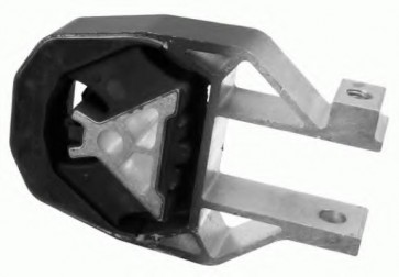 Mounting, automatic transmission; Mounting, manual transmission