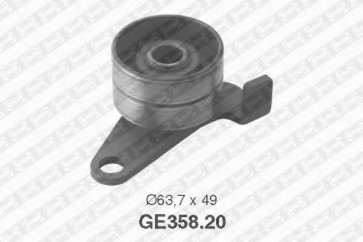 Deflection/Guide Pulley, timing belt