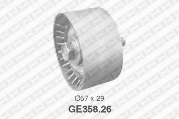 Deflection/Guide Pulley, timing belt