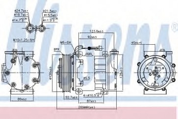 Compressor, air conditioning