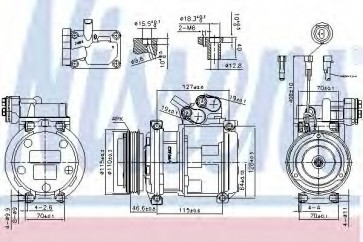 Compressor, air conditioning
