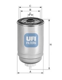 FUEL FILTER NISSAN ALMERA 2.2TD/ CABSTAR 110/ 03>