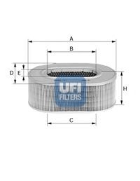 AIR FILTER FIAT STRADA 1.6
