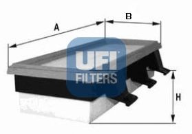 AIR FILTER RENAULT KANGOO 98> 1.9D 99>