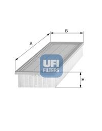 AIR FILTER FIAT PANDA 03> 1.1/1.2
