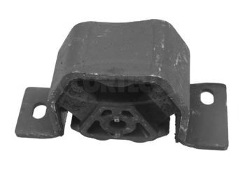 Mounting, automatic transmission; Mounting, manual transmission
