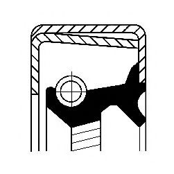 Shaft Seal, manual transmission; Shaft Seal, automatic transmission