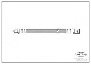 BRAKE HOSE - FRONT L/R