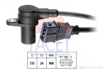 Sensor, crankshaft pulse; Pulse Sensor, flywheel