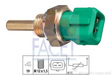 Sensor, coolant temperature; Sensor, coolant temperature; Sensor, coolant temperature