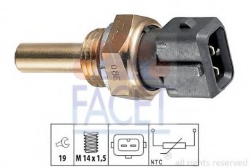 Sensor, coolant temperature; Sensor, coolant temperature; Sensor, coolant temperature