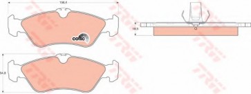 BRAKE PADS MERCEDES SPRINTER 06> FRONT/REAR