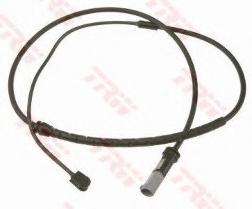 Warning Contact, brake pad wear