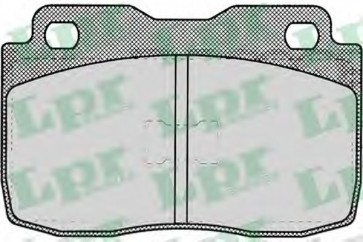 BRAKE PADS - FRONT FIAT 127D/FIORINO80>
