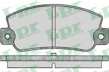 BRAKE PADS FIAT TEMPRA / TIPO 93> REAR