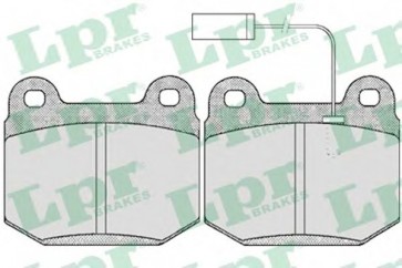 BRAKE PADS - FRONT ALFA 75 1.8T/2.0/3.0 V6 P 90>
