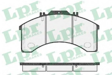 BRAKE PADS IVECO EUROCARGO FRONT