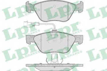 BRAKE PADS ALFA 147 /156 00> FRONT 2-SENSORS 1.9JTD/2.0 16V T.S.