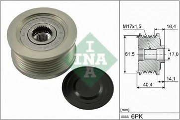 Alternator Freewheel Clutch