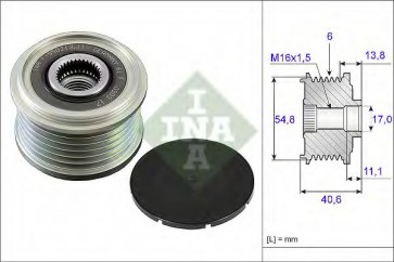 Alternator Freewheel Clutch