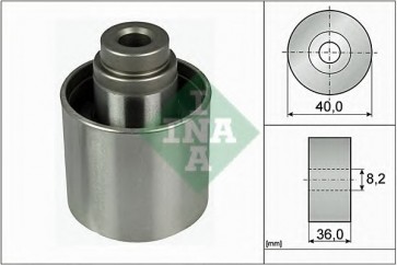 Deflection/Guide Pulley, timing belt