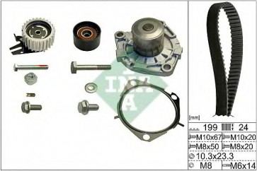 Water Pump & Timing Belt Kit