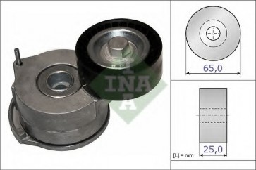 Tensioner Lever, v-ribbed belt