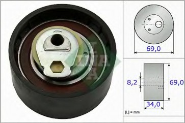 Tensioner Pulley, timing belt