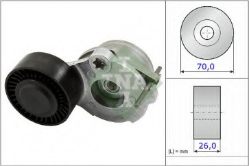 Tensioner Lever, v-ribbed belt