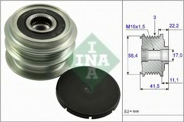 Alternator Freewheel Clutch