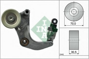 Tensioner Lever, v-ribbed belt