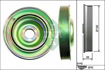 Belt Pulley, crankshaft