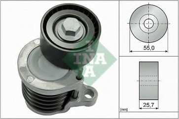 Tensioner Lever, v-ribbed belt