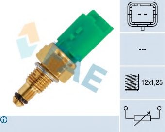 Sensor, coolant temperature