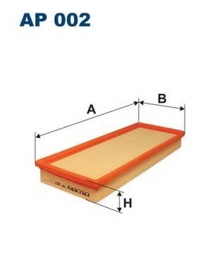 AIR FILTER - FIAT 131/132/ARGENTA 2.0IE