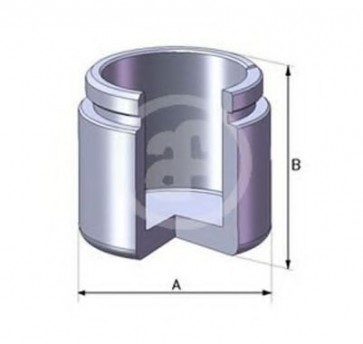 Piston, brake caliper