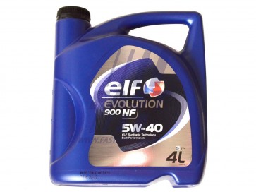 MOTOR OIL -5W40 ELF EVOLUTION 900 NF 4L