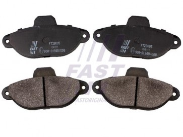 BRAKE PADS FIAT CINQUE / SEICENTO FRONT WITHOUT SENSOR